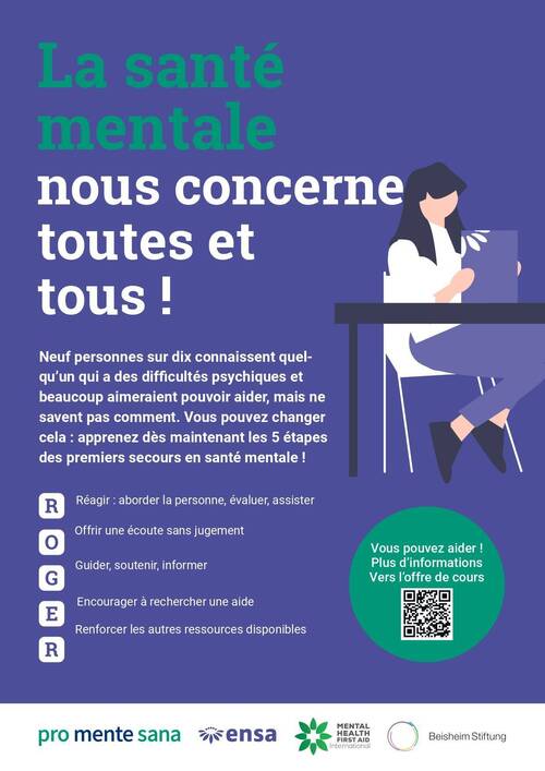 Cours ensa Premiers secours en santé mentale
