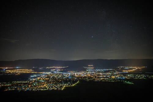 Condition, De nuit, Etoiles, HDR, Technique, Ville, Voie lactée